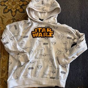 Star Wars Kids Hoodie - White and Black